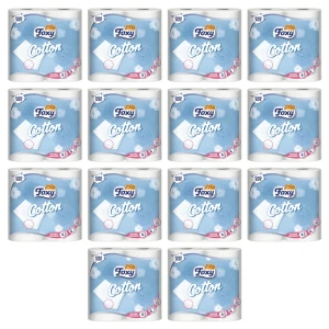 Papier toaletowy Foxy Cotton 4 rolki X14