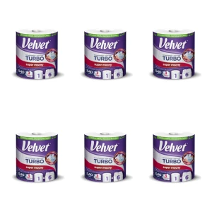Ręcznik Papierowy Velvet Turbo szt. 1 X6