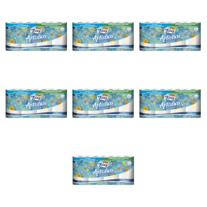 Papier toaletowy Foxy Artistico 8 rolek brzoskwiniowy X7