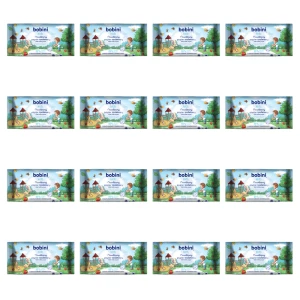 BOBINI Kids Nawilżany papier toaletowy 50szt. X16