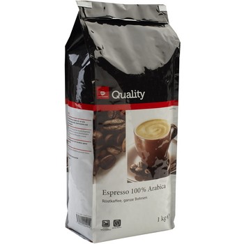 Kawa ziarnista Espresso 100% Arabica TGQ 1 kg Kawa ziarnista Espresso 100% Arabica TGQ 1kg