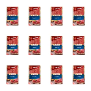 Salami na kanapkę plastry 100 g Sokołów X12