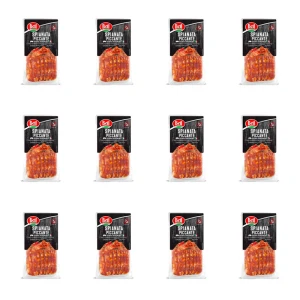 Salami spianata piccante plastry 80 g Bell X12