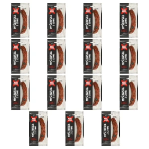 Kiełbasa myśliwska z szynki 150 g Madej Wróbel X15