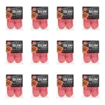 Salami z oliwkami plastry 80 g Bell X12