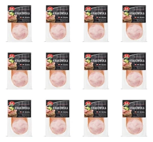 Kiełbasa krakowska parzona 250 g Bell X12
