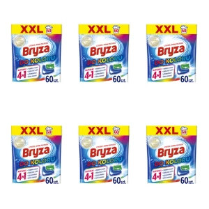 Bryza 4w1 kapsułki do koloru 60 X6