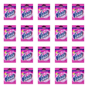 Vanish Oxi Action Pink odplamiacz do tkanin w proszku 30g X20