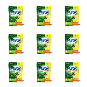 Purox Anit Fleck Formel Universal Color+White 22 dwukomorowe kapsułki do prania X9
