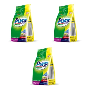 Purox Dirt Shield Action Universal Color + White 3kg X3
