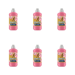 Coccolino Honeysuckle & Sandalwood Płyn do płukania tkanin o zapachu drzewa sandałowego i kwiatu wiciokrzewu 1275 ml X6