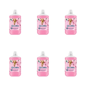 Coccolino Silk Lily Płyn do płukania tkanin o zapachu kwiatów lilii 1700 ml X6