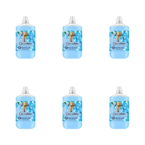 Coccolino Blue Splash Płyn do płukania tkanin o zapachu wiosennych kwiatów 1700 ml X6