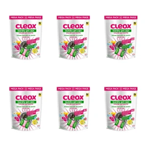 CLEOX laundry capsules 3 komorowe do wszystkich rodzajów 50 szt X6
