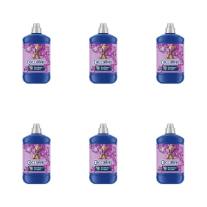 Coccolino Purple Orchid & Blueberries Płyn do płukania tkanin o zapachu orchidei i czarnych jagód 1600 ml X6