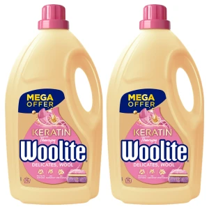 Woolite płyn do prania delicate 4,5L (75 prań) X2