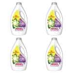Ariel Płyn do prania + Touch Of Lenor Amethyst Flower 50 prań 2,25 l X4