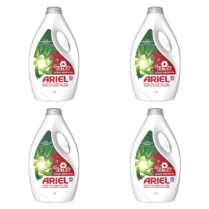 Ariel Płyn do prania, 40 prań, + dodatkowa moc usuwania plam 1,8 l X4
