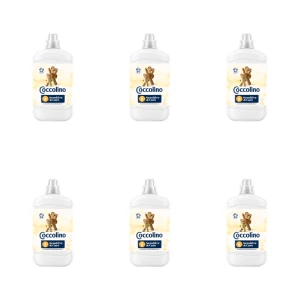 Coccolino Sensitive Almond & Cashmere Balm Delikatny płyn do płukania tkanin o zapachu migdałów i kaszmirowego balsamu 1600 ml X6