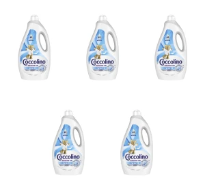 Coccolino Care żel do prania białych tkanin 1.8 l (45 prań) X5