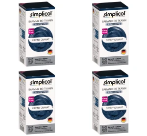 Simplicol Barwnik Intensywny Ciemny Granat 560g X4