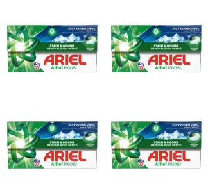 Ariel Allin1 PODS Mountain Spring Kapsułki do prania, 30 prań X4