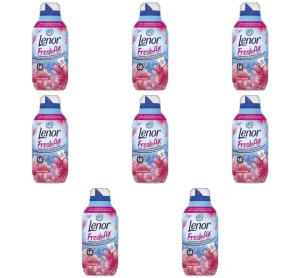 Lenor Fresh Air Płyn do płukania tkanin Pink Blossom 700ml, 50 prań X8