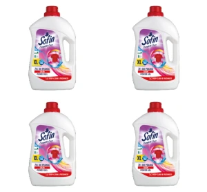 SOFIN Żel do prania tkanin kolorowych 2,52l X4