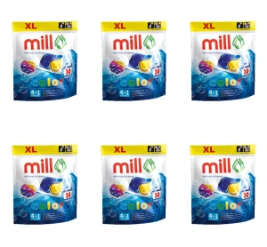 MILL professional kapsułki do prania color 30szt. X6