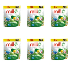 MILL professional kapsułki do prania uniwersalne 30szt. X6