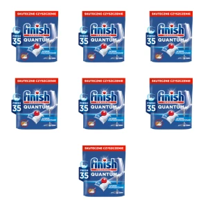FINISH Tabletki do zmywarki Quantum All-in-1 35 fresh X7