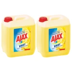 Ajax BOOST Soda oczyszczona i Cytryna Płyn uniwersalny 5 L X2