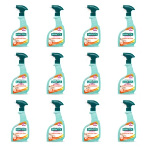 Sanytol spray do kuchni o zapachu cytrusów, czyści, odtłuszcza i dezynfekuje 500ml X12