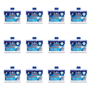 Finish płyn do czyszczenia zmywarek 250 ml X12