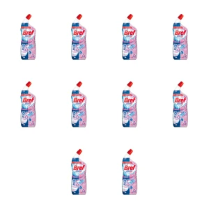 Bref Power Aktiv Gel Flower - płyn do toalet 700ml X10