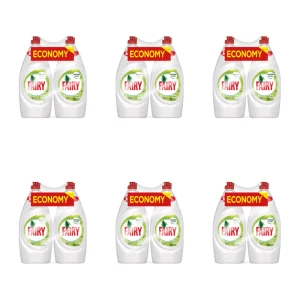 Fairy płyn do mycia naczyń jabłkowy 2x900ml X6