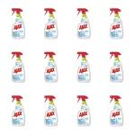 Ajax Spray Crystal Płyn do szyb, okien i powierzchni szklanych z amoniakiem 500 ml X12