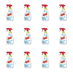 Ajax Spray Crystal Płyn do szyb, okien i powierzchni szklanych z amoniakiem 500 ml X12