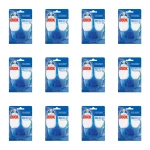Zawieszka do toalet Duck aqua blue 40g X12