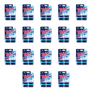 Kostka do spłuczki barwiąca wodę Tytan Blue Water 2x50g X18