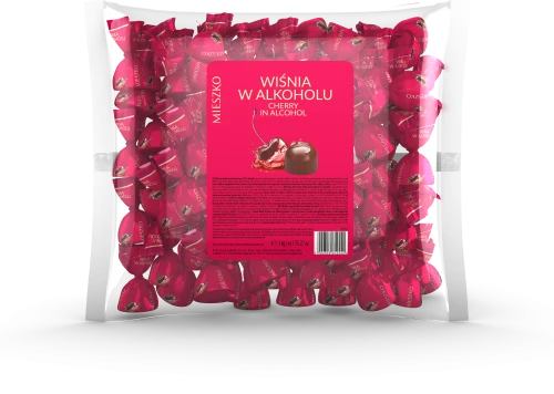 Praliny wiśnia w alkoholu Mieszko 1kg