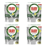 Fairy Platinum All In One Kapsułki do zmywarki Cytryna 51 szt. X4