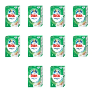 Duck® Fresh Stick - żelowe paski do toalet o zapachu leśnym 3x 9g X10