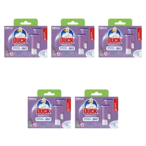 Żelowe krążki do toalet duck lavender duo zapas 2x36ml X5