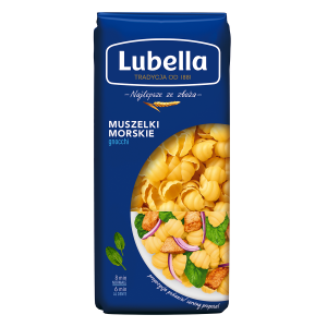 Makaron muszelki morskie gnocchi Lubella 400 g
