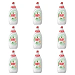 Fairy Sensitive Teatree & Mint Płyn do mycia naczyń 1350 ml X9