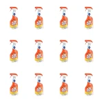 MR MUSCLE Citrus Płyn do czyszczenia i dezynfekcji kuchni 500 ml X12