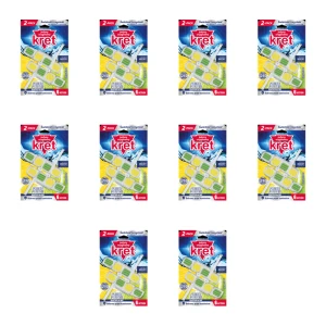 KRET Kostka WC Fresh power Citrus fresh 2x40g X10