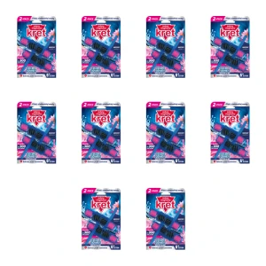 KRET Kostka WC Color power Water Lily 2x40g X10