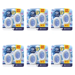 Ambi Pur Lenor Spring Awakening Odświeżacz powietrza do łazienki 2x7,5 ml X6